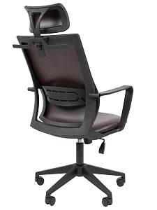 Офисное кресло CHAIRMAN 545, экокожа, коричневый